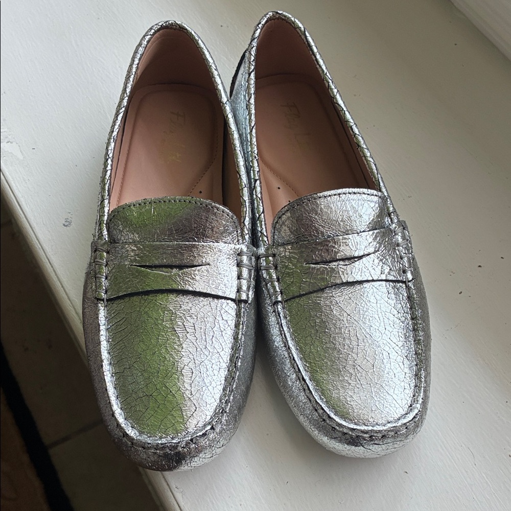 Flag Ltd Morgan Leather Penny Loafers
